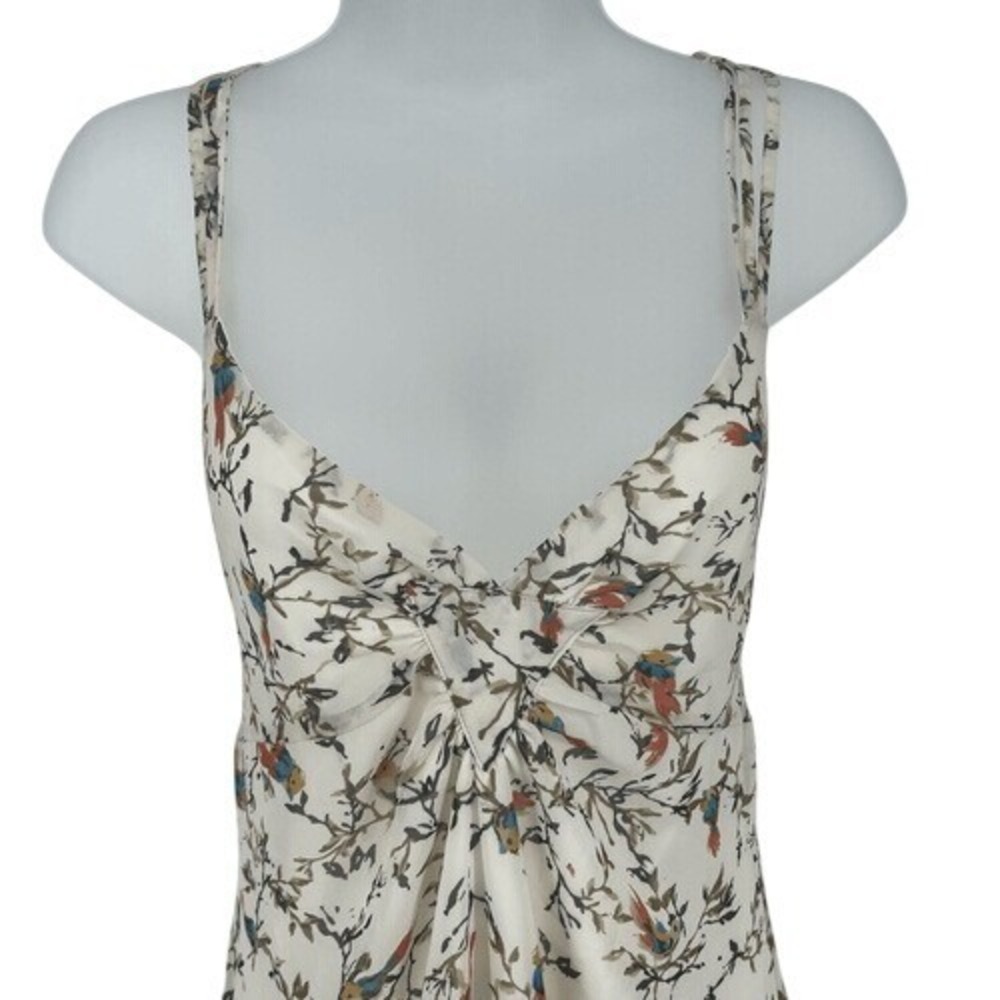 C‎ Luce Bird Floral High Low Dress M - Picture 2 of 12